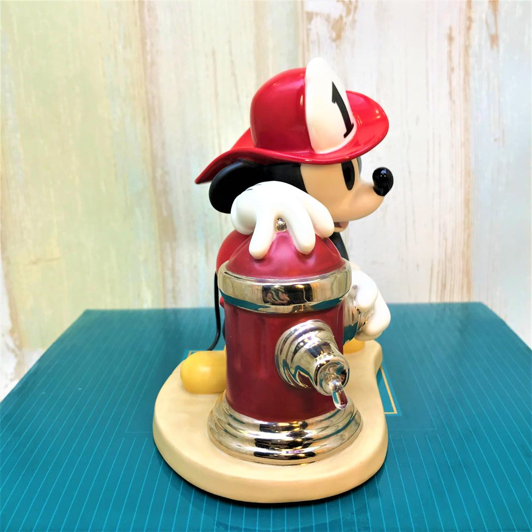 レア★WDCC ミッキーの消防隊 ミッキーマウス 陶器製 フィギュア ディズニー