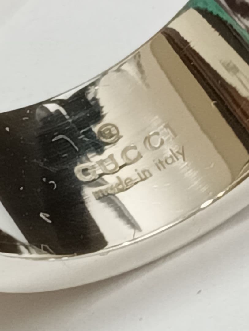 グッチ GUCCI リング 指輪ブランデッド Gリング　032660 09840