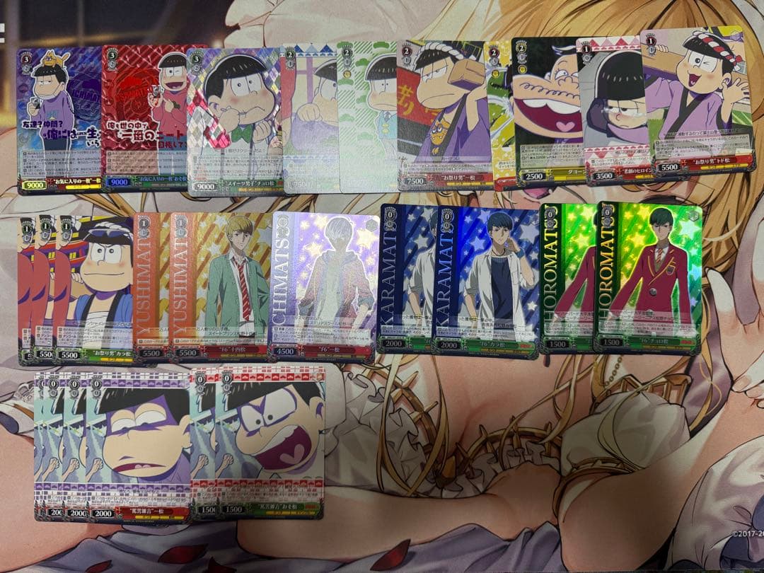 ヴァイスシュヴァルツ おそ松さん デッキ