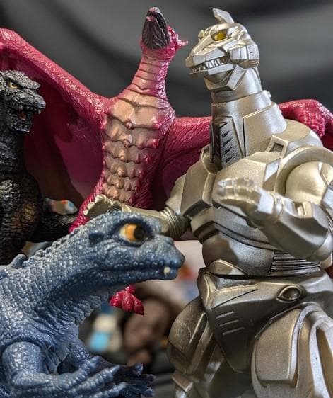 ゴジラ平成VSシリーズ（バンダイ）ソフビフィギュアコンプリート20体