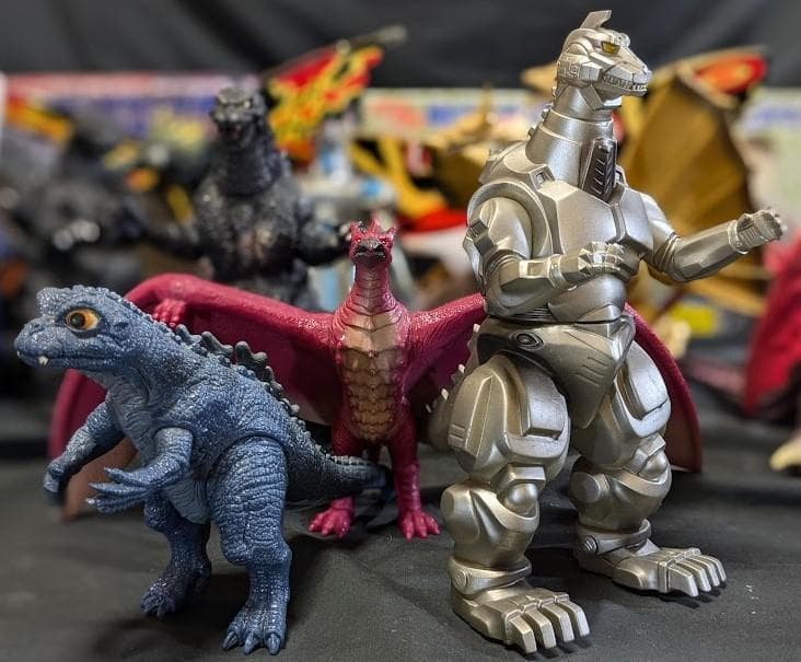 ゴジラ平成VSシリーズ（バンダイ）ソフビフィギュアコンプリート20体