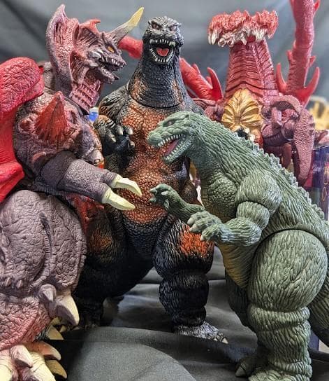 ゴジラ平成VSシリーズ（バンダイ）ソフビフィギュアコンプリート20体