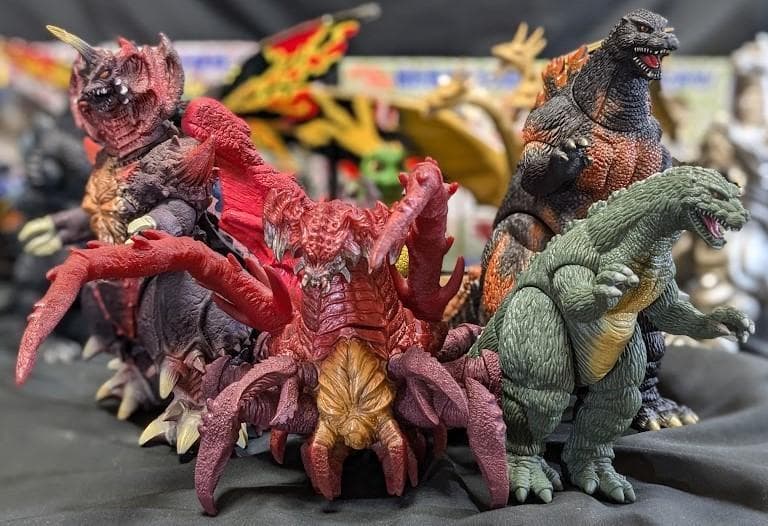 ゴジラ平成VSシリーズ（バンダイ）ソフビフィギュアコンプリート20体