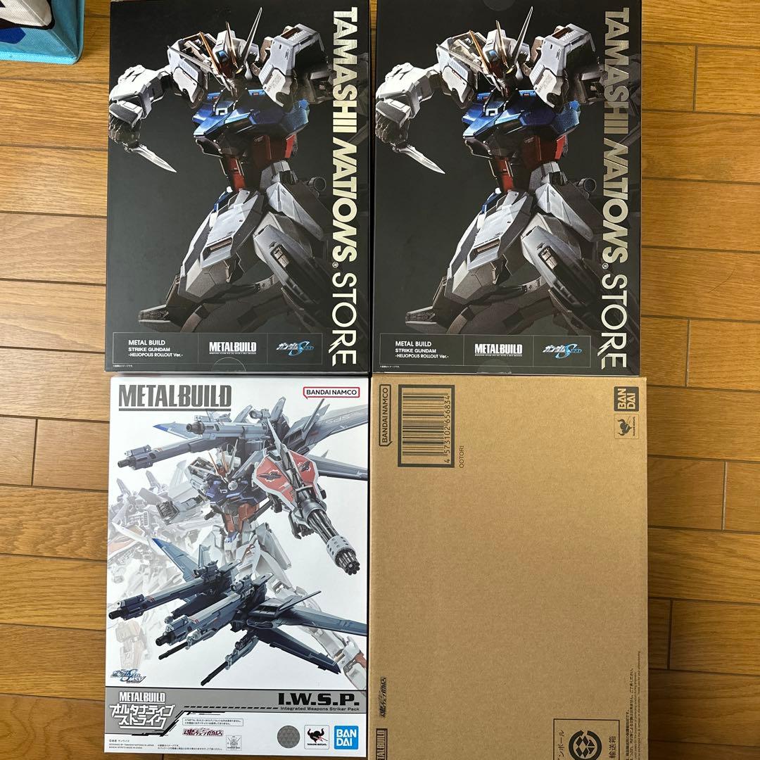 L BUILD メタルビルド　ストライク　オオトリ　IWSP セット