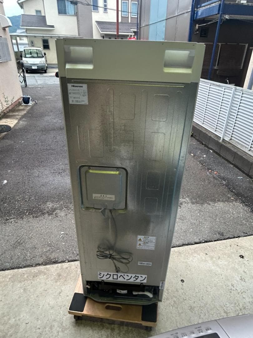 全国送料無料 ハイセンス 3ドア冷凍冷蔵庫 HR-D2801W 2019年製