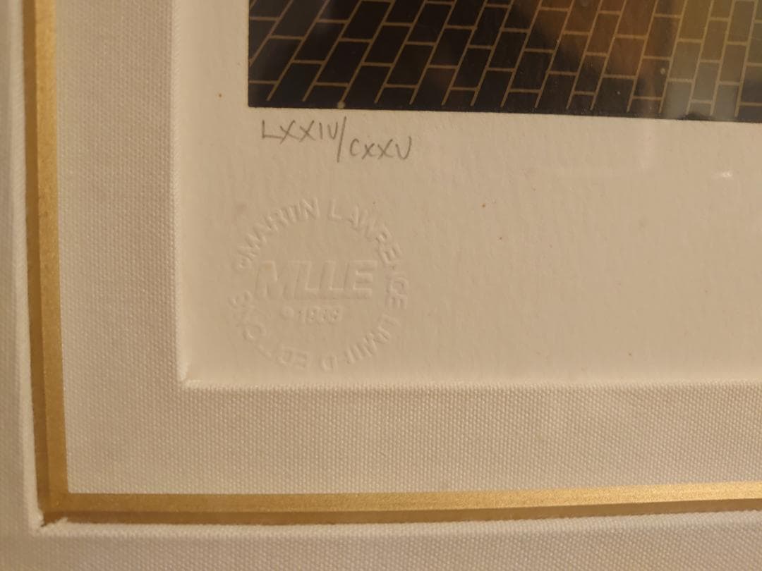 ヒロ・ヤマガタ シルクスクリーン「ギャラリー・広場」