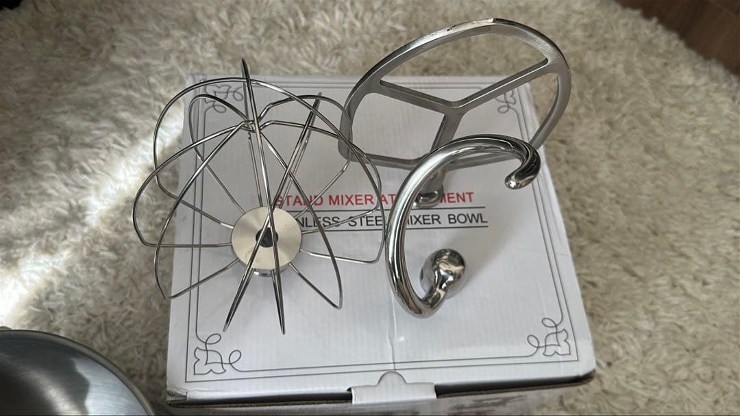 J*M様 KitchenAid スタンドミキサー シルバー