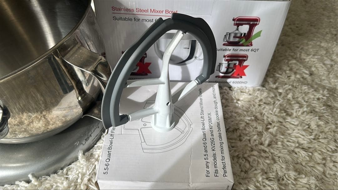 J*M様 KitchenAid スタンドミキサー シルバー