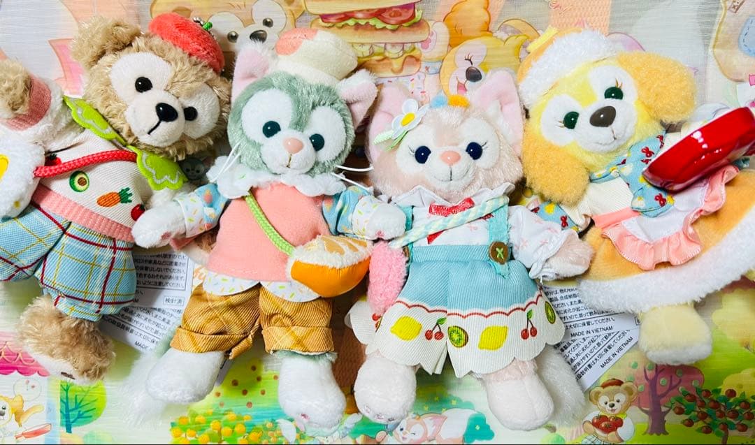 ディズニーシー ダッフィーフレンズ ワンダフルキッチンぬいぐるみ