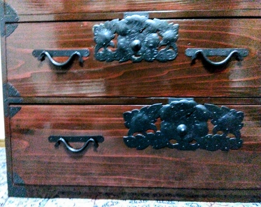 アンティーク】仙台箪笥 時代箪笥 ローチェスト 洋服タンス