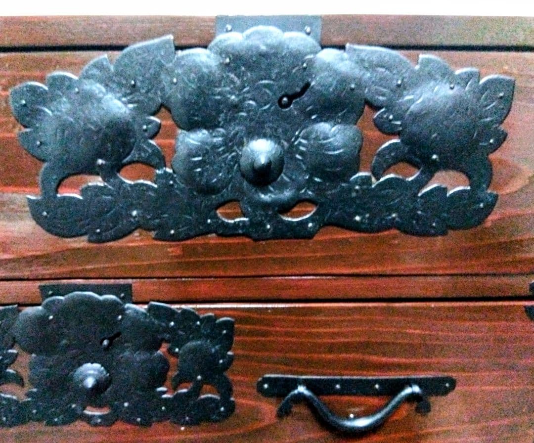 アンティーク】仙台箪笥 時代箪笥 ローチェスト 洋服タンス