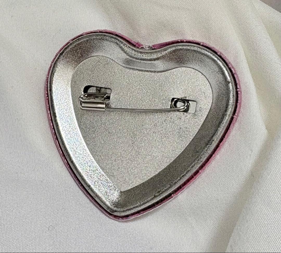 テレ顔ハート缶バッジ　十神 白夜　ダンガンロンパ