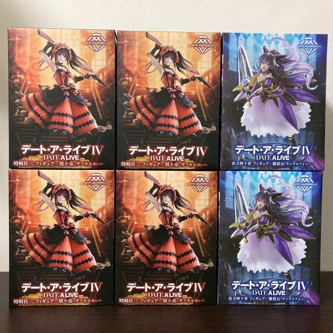 デート・ア・ライブ Ⅳ フィギュア 時崎狂三 夜刀神十香 AMP 6