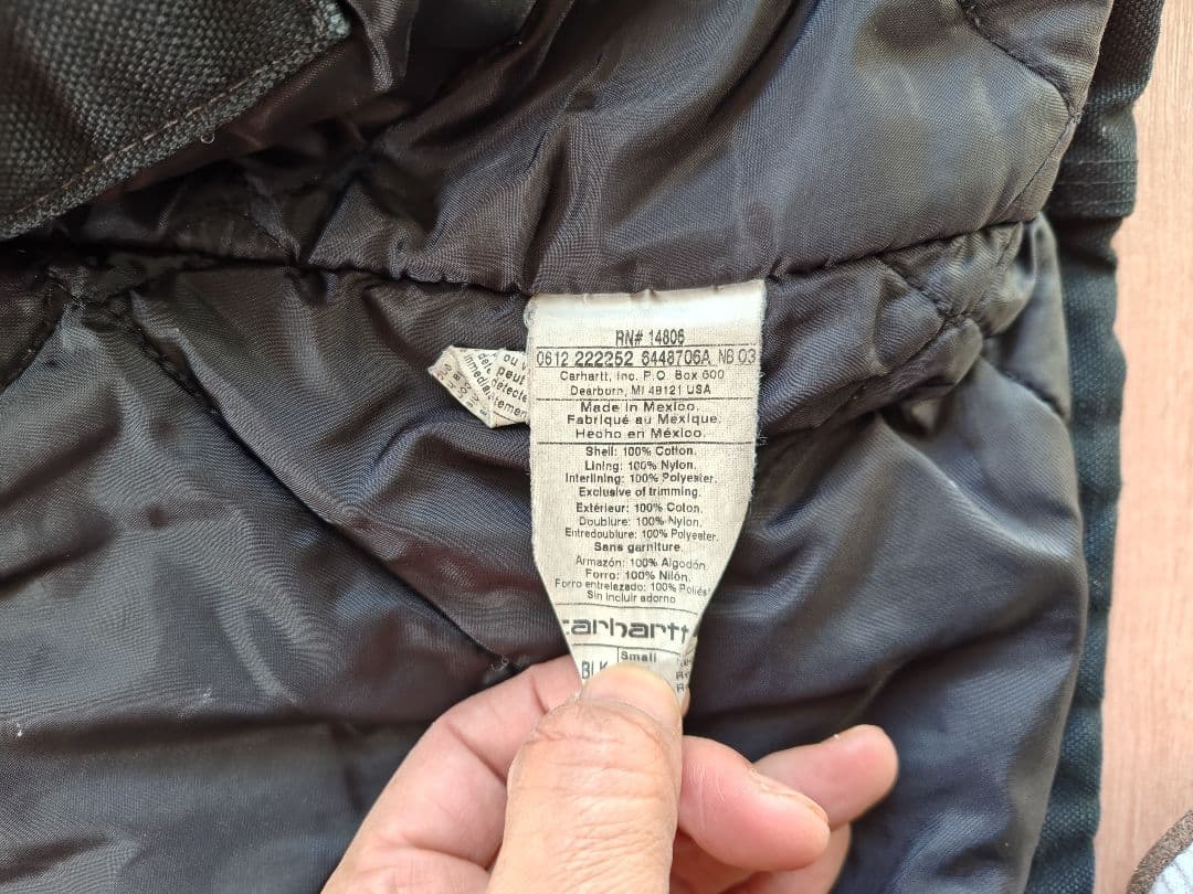 あ*様 カーハート　トラディショナルジャケット　ブラック