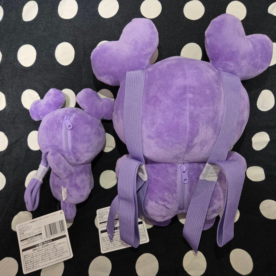 TWICE LOVELYS サナ GIGO★ぬいぐるみリュック　バッグ　ポシェッ