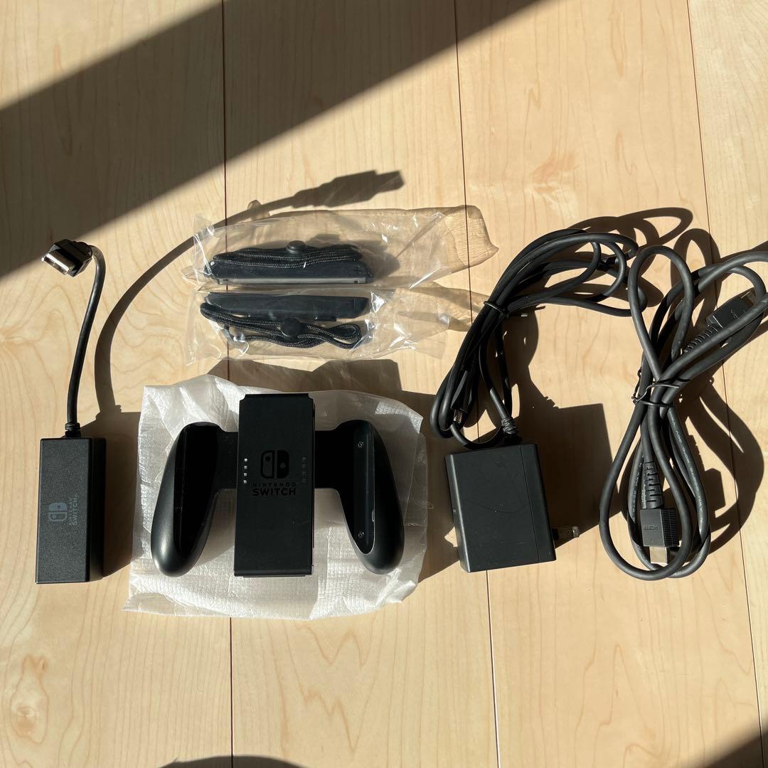 Nintendo Switch 本体　完品+スプラトゥーン2有線アダプタ