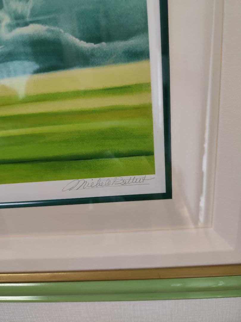 ミッシェルバテュ シルクスクリーン エディション番号直筆サイン