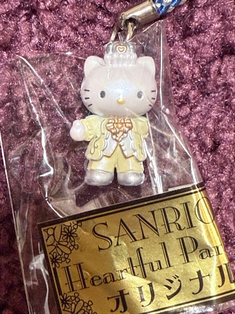 サンリオピューロランド　ハートフルパレード　根付け　ストラップ キティ＆ダニエル