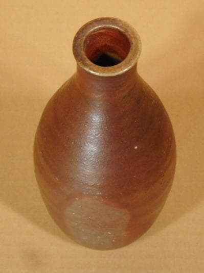 西墻邦雄 細口花入 備前焼