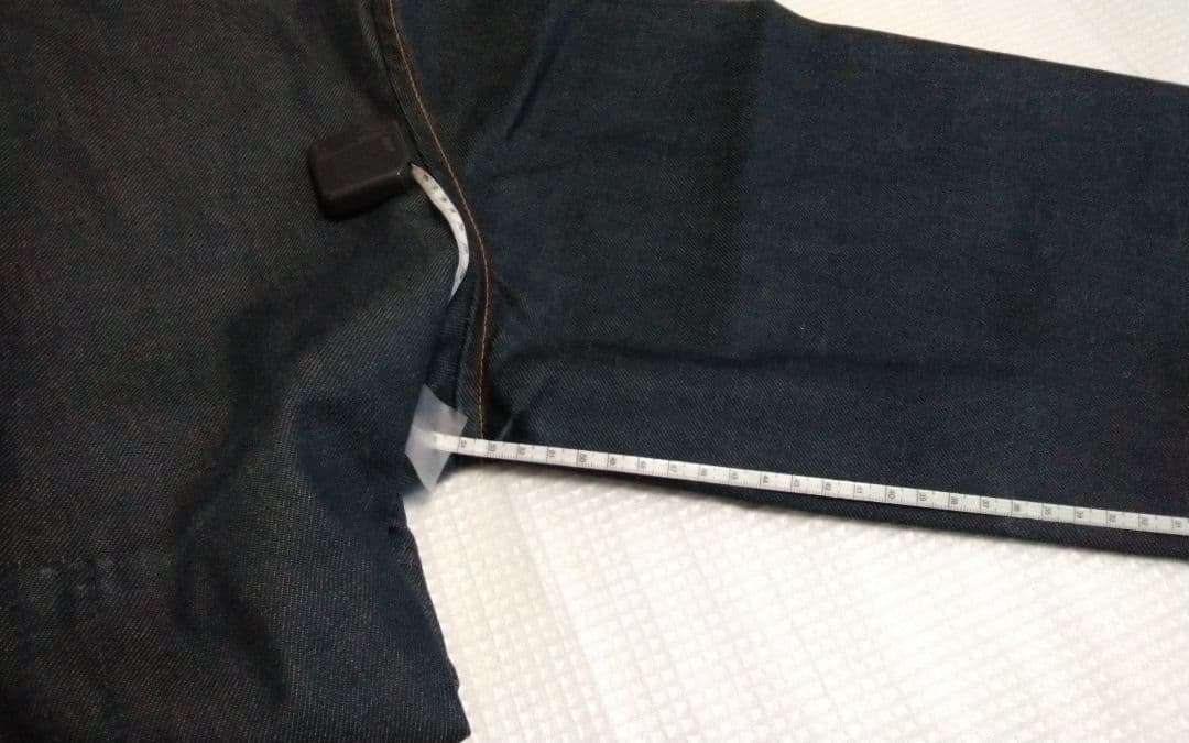 【45R】インディゴ　藍染　赤ミミ　稀少品　デニムJK+②エコBAG【日本製】