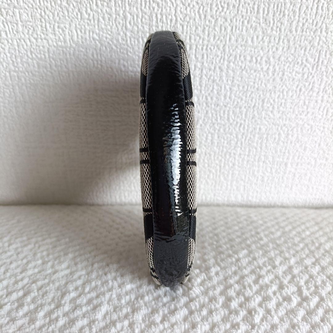 COACH コーチ　シグネチャー　がま口　ケース ブラック　黒