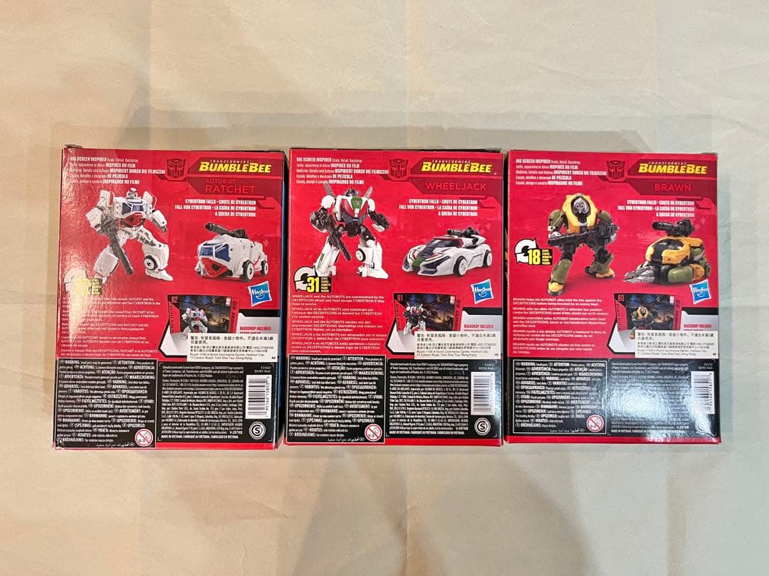 トランスフォーマー　ラチェット　ホイルジャック　ブローン