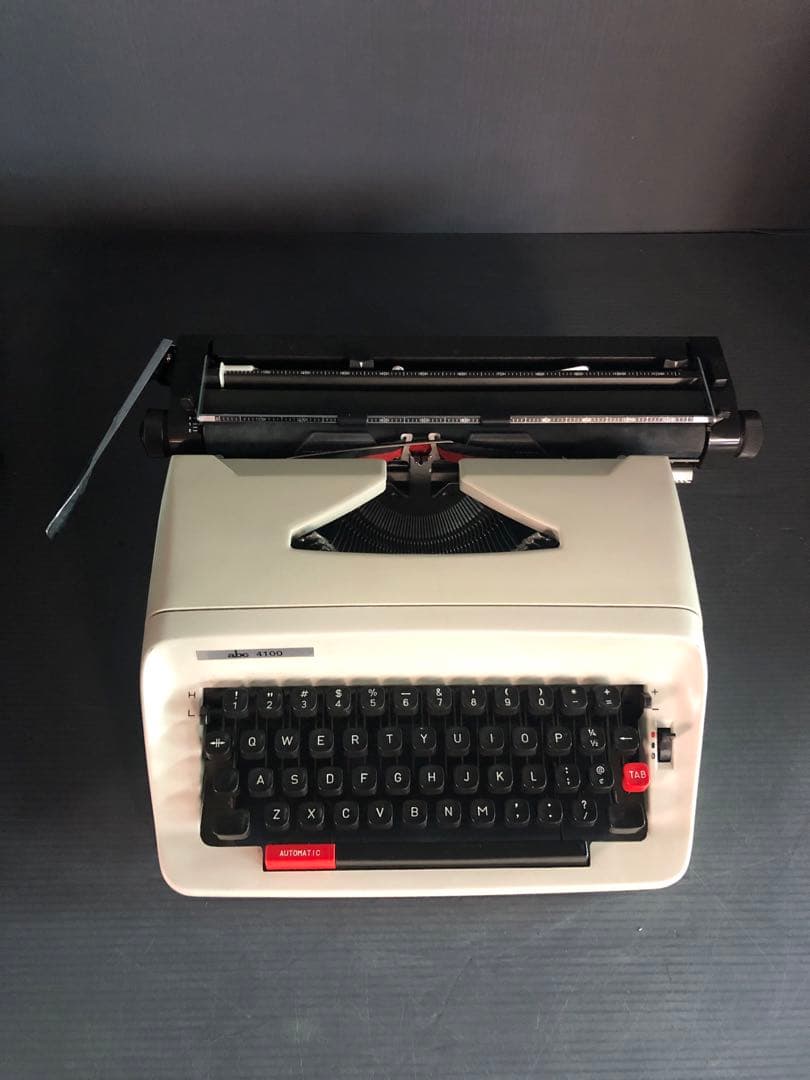 abc4100 タイプライター（中古品）