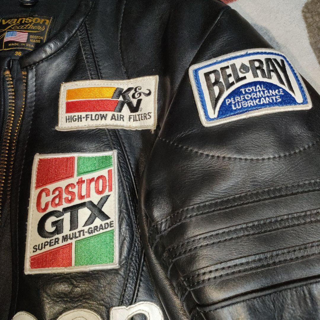 Ryotaレア別注黒VANSON孤高の一着　ワンスター36フルデコ交換も可