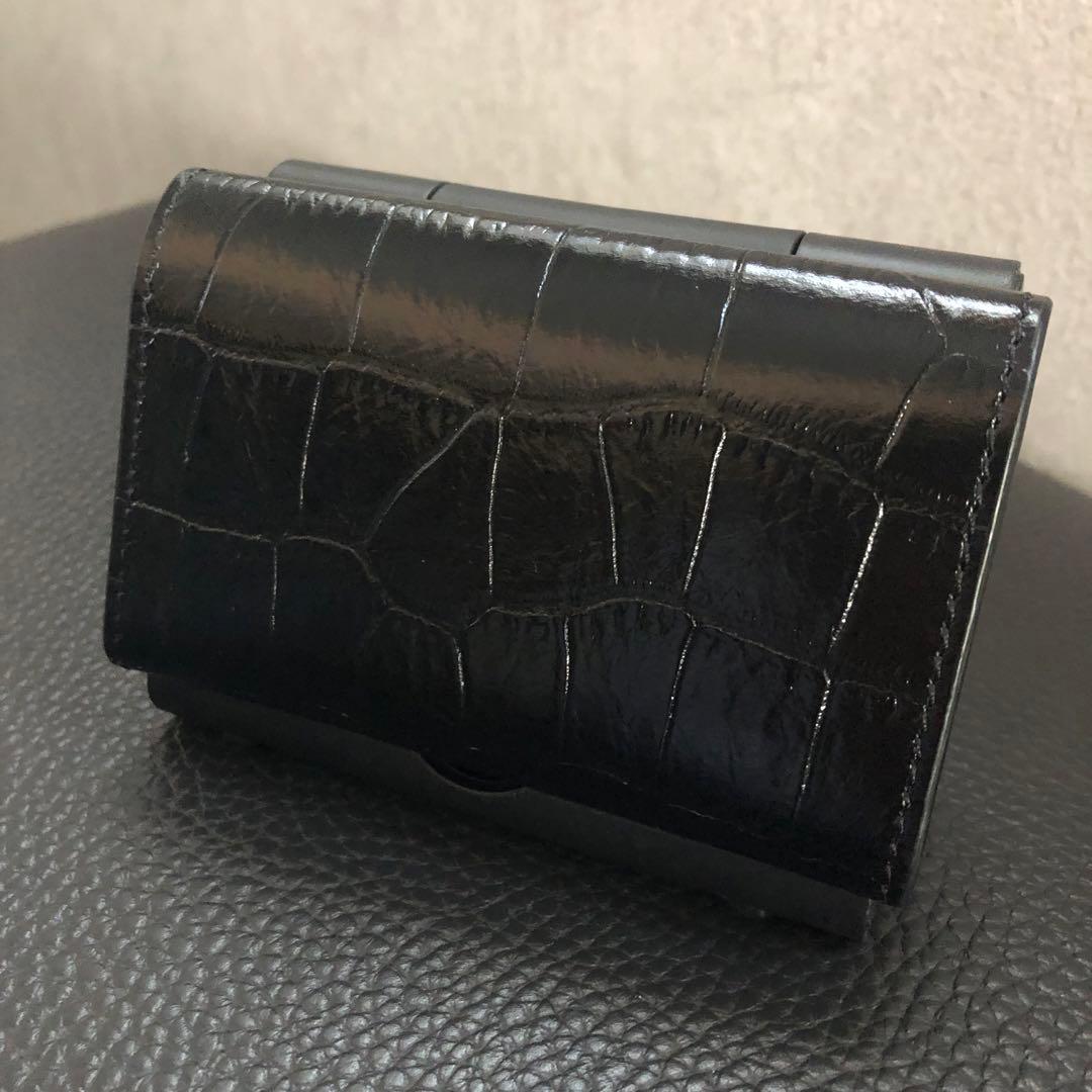 未使用】GANZO シェルコードバン2 キーケース ホーウィン社 ブラック