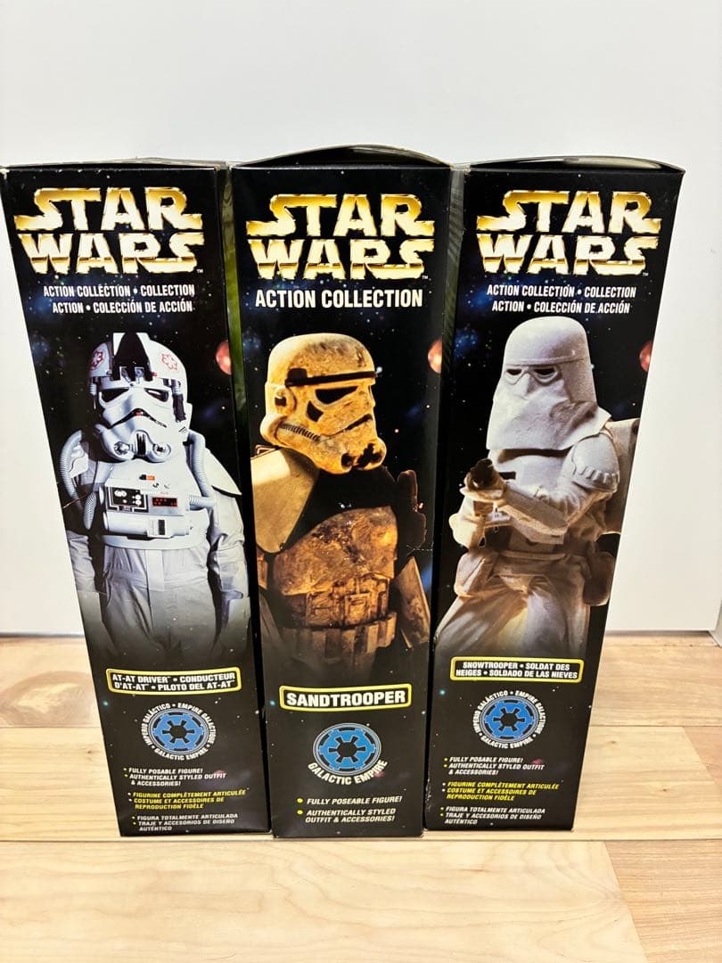Star Wars スターウォーズアクションフィギュア 3体セット12インチ