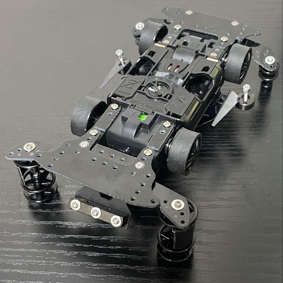 ミニ四駆 MSフレキ サンダーショット スモーク ATバンパー 提灯 ペラタイヤ