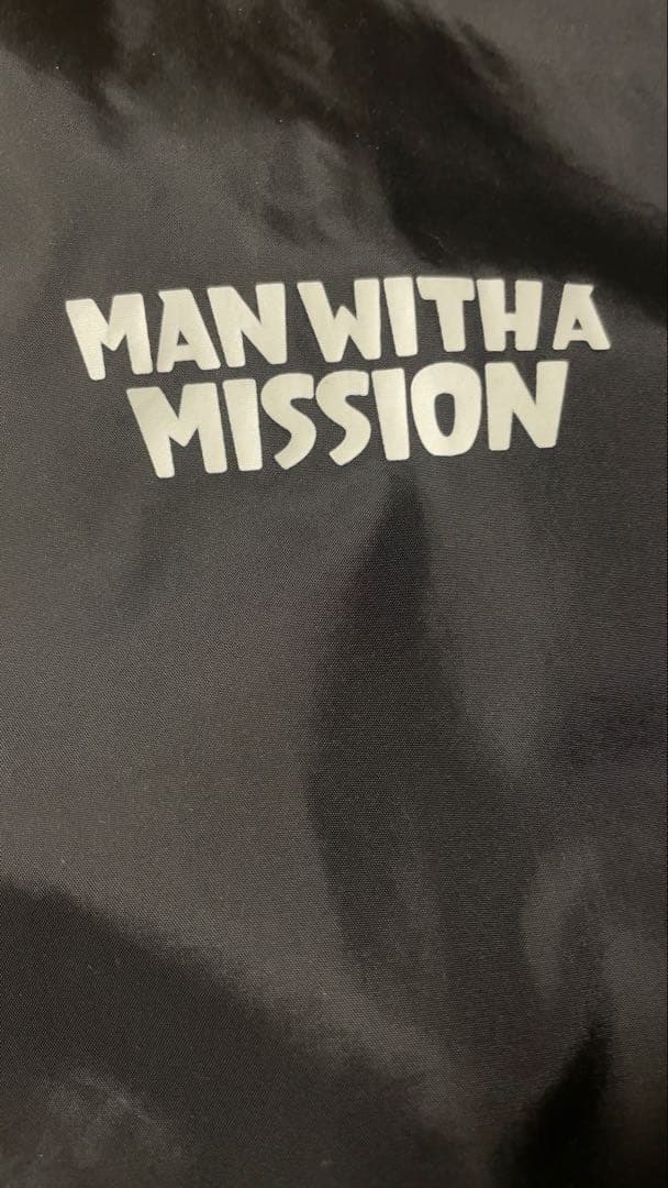 マンウィズ コーチジャケット Lサイズ ブラック 美品