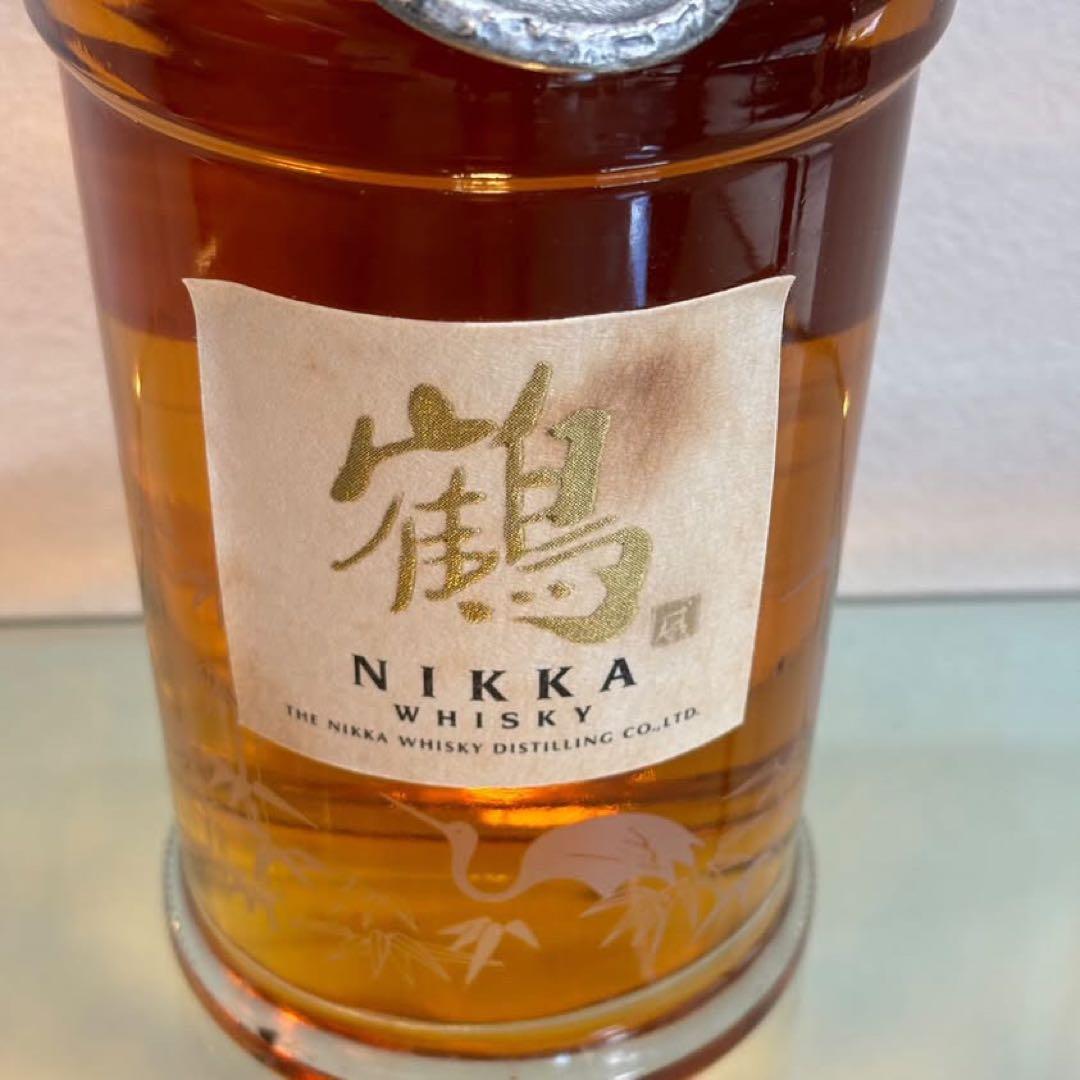 NA4579 希少! NIKKA ウイスキー TSURU 鶴 スリムボトル
