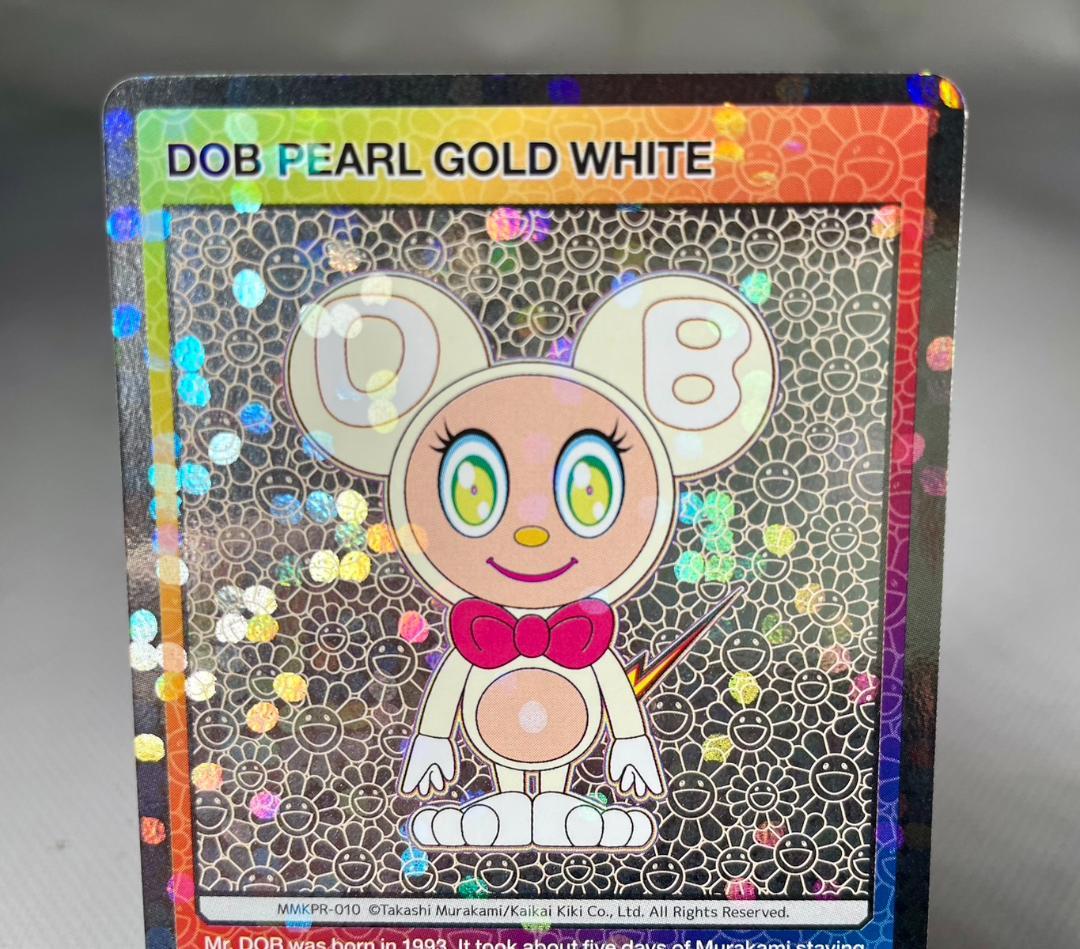 DOB PEARL GOLD WHITE 村上隆 もののけ京都 展覧会 入場特典