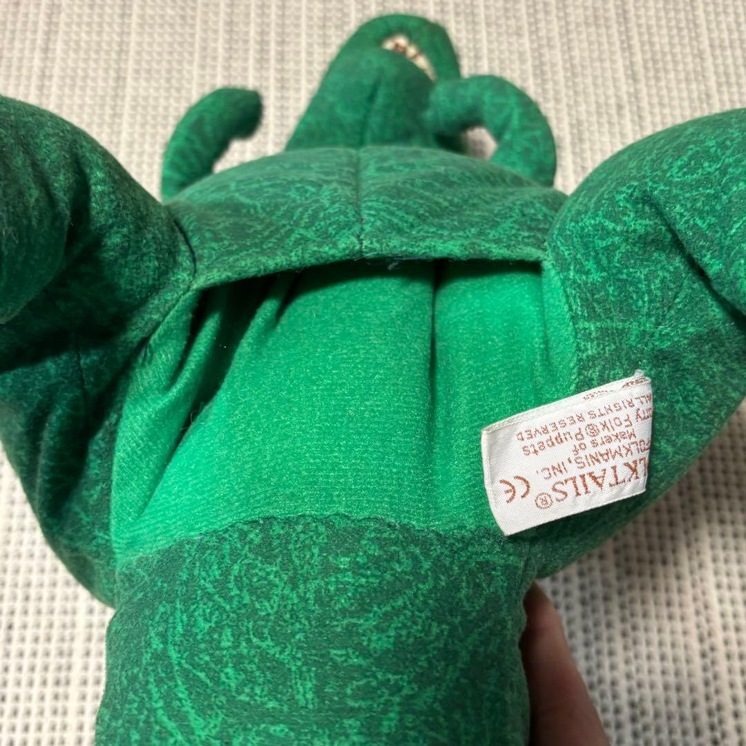 レア　フォークマニス　恐竜パペット　ダイナソー　ヴィンテージ フォークテイルズ