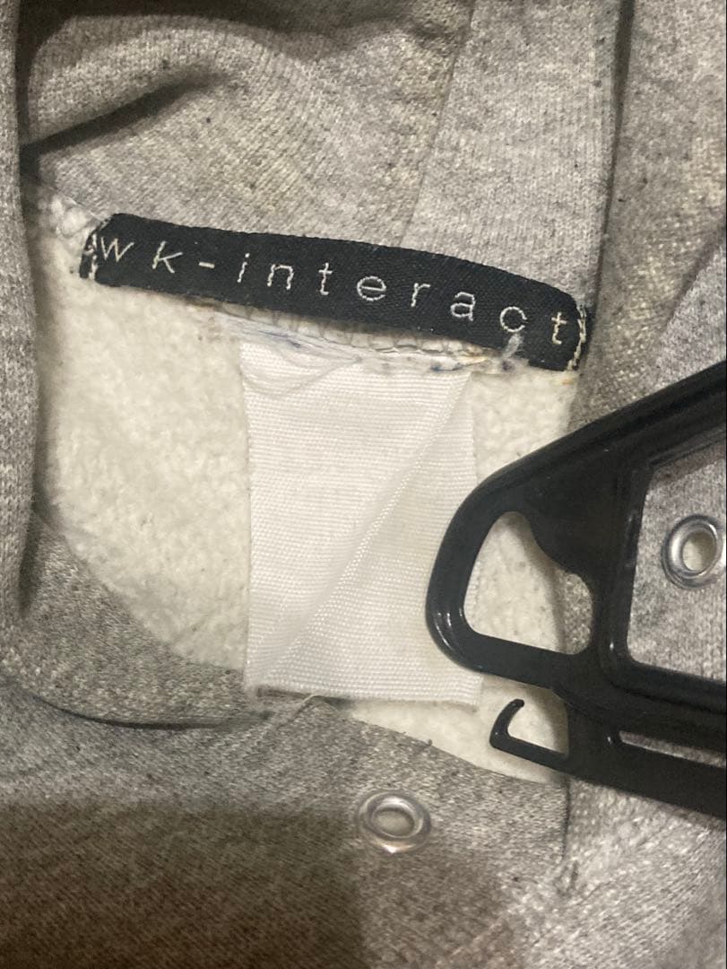 wk-interact アート グラフィック インタラクト パーカー 90s