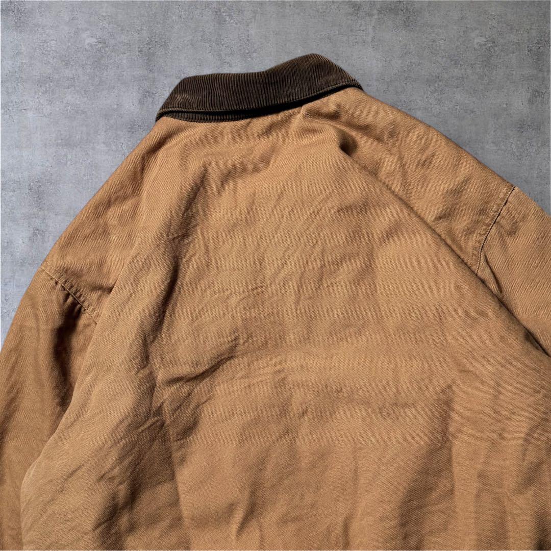 kan2186古着SAFTBAKダック地デトロイトジャケットソリッド中綿