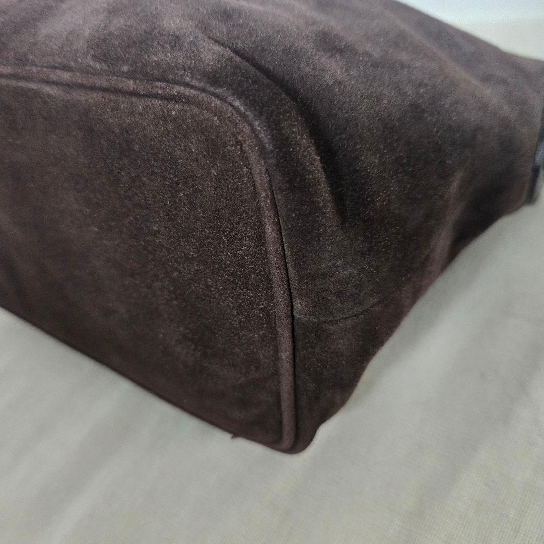 MaxMara ダークブラウンハンドバッグ　Max Maraワンハンドルバッグ