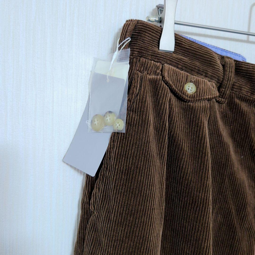 新品】BEAMS PLUS 百名品 2プリーツ テーパード コーデュロイ S - メルカリ