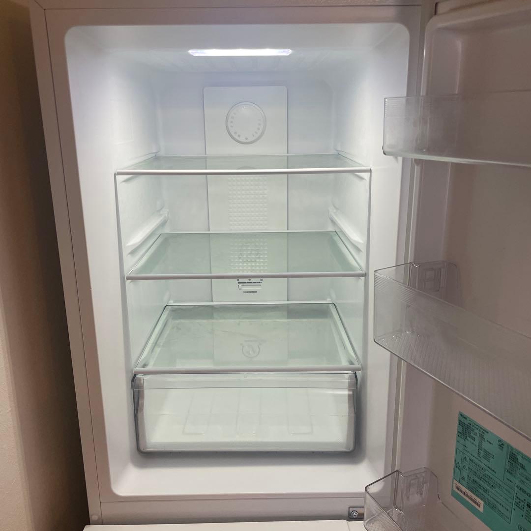 ハイアール　ホワイト冷蔵庫 JR-NF218B 2022年製　218L