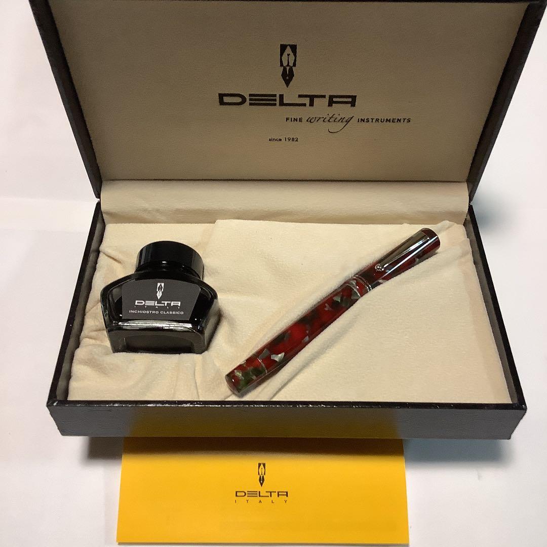 DELTA デルタ 筆記用具 万年筆 ジャーナル コレクション レッド