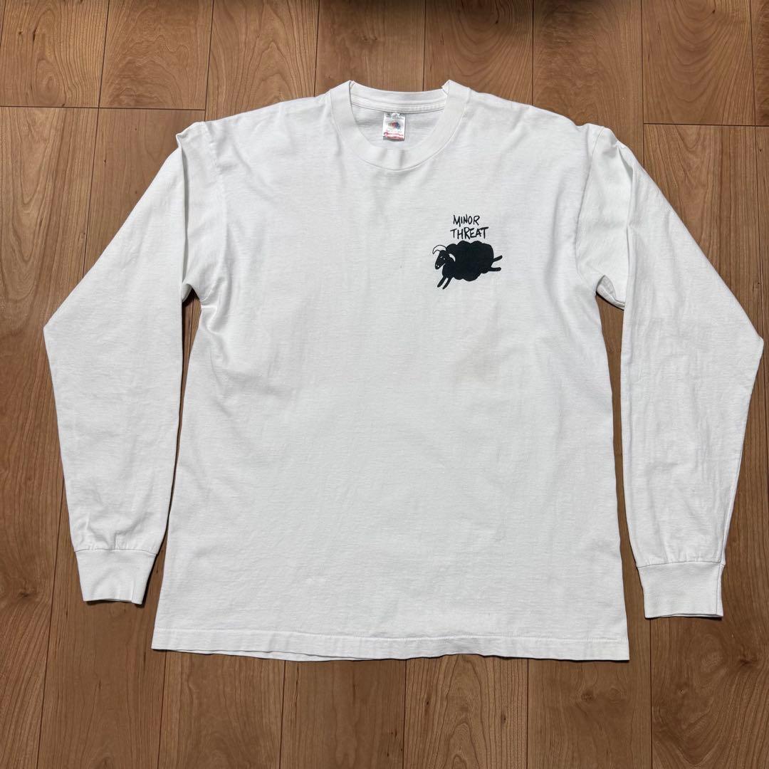 90s Minor Threat ロンT XL ヴィンテージ 野村訓市着