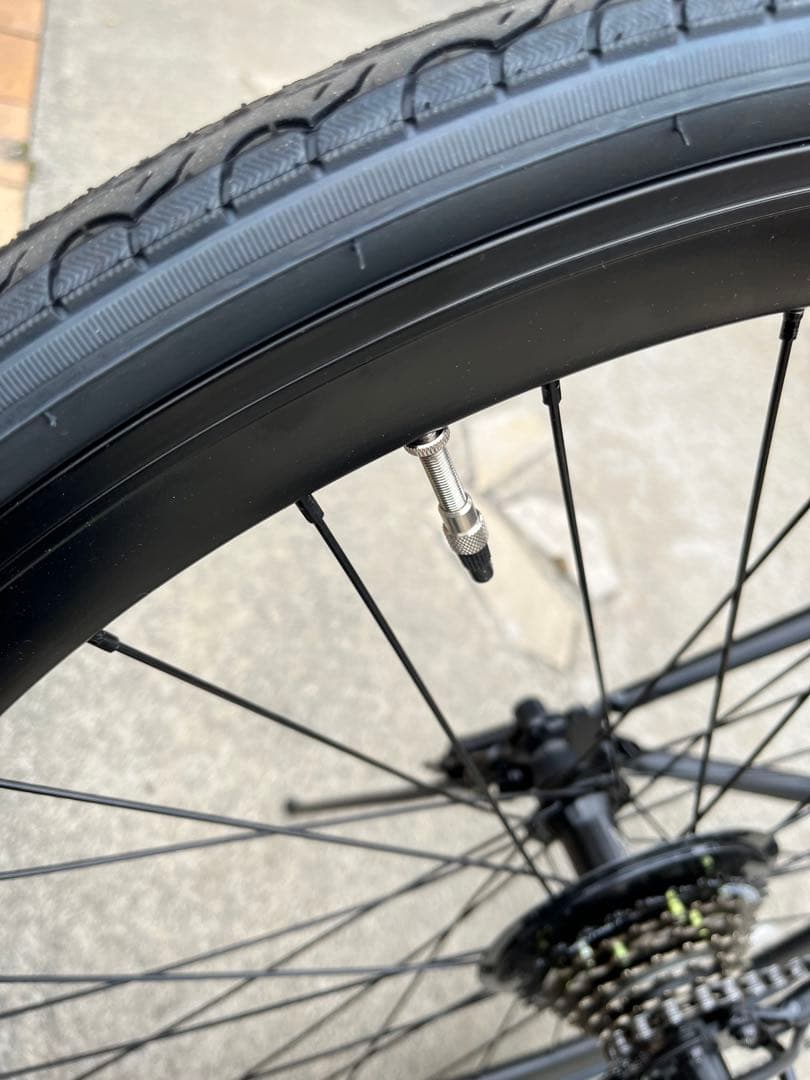 新車】 クロスバイク backpacker. マットブラック