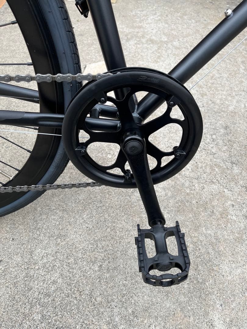 新車】 クロスバイク backpacker. マットブラック