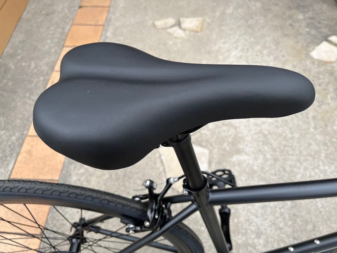 新車】 クロスバイク backpacker. マットブラック