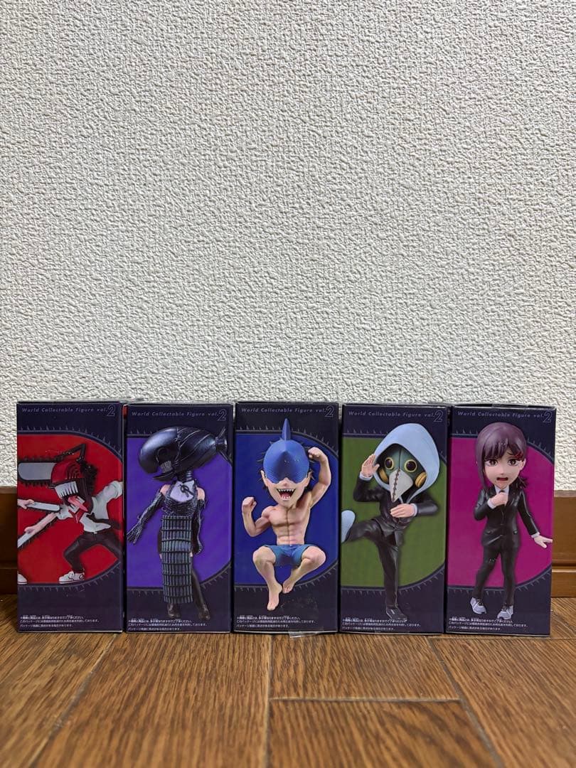 劇場版『チェンソーマン レゼ篇』ワールドコレクタブルフィギュア 5個セット