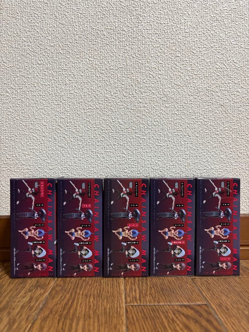 劇場版『チェンソーマン レゼ篇』ワールドコレクタブルフィギュア 5個セット