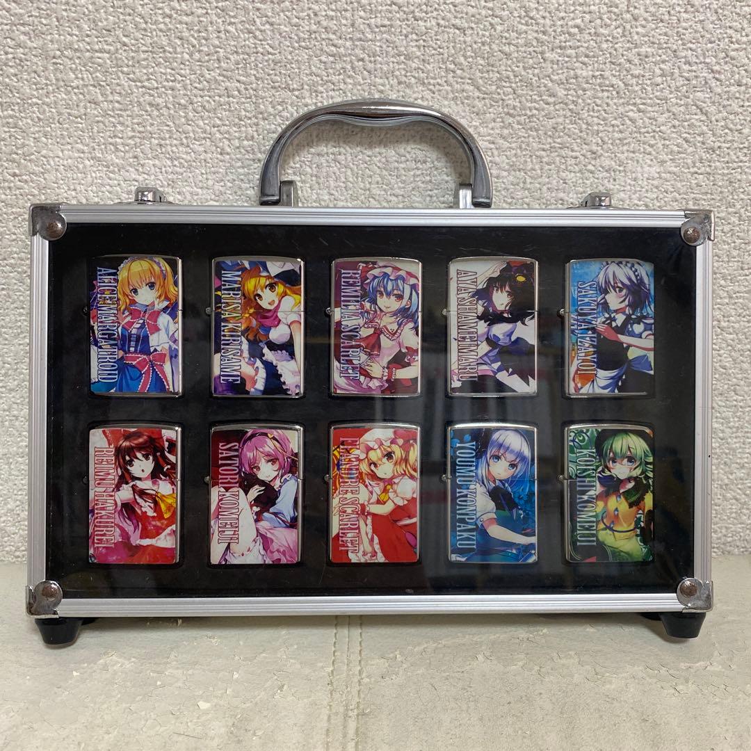 東方project 美少女　オイルライター　セット　zippo 風　TG