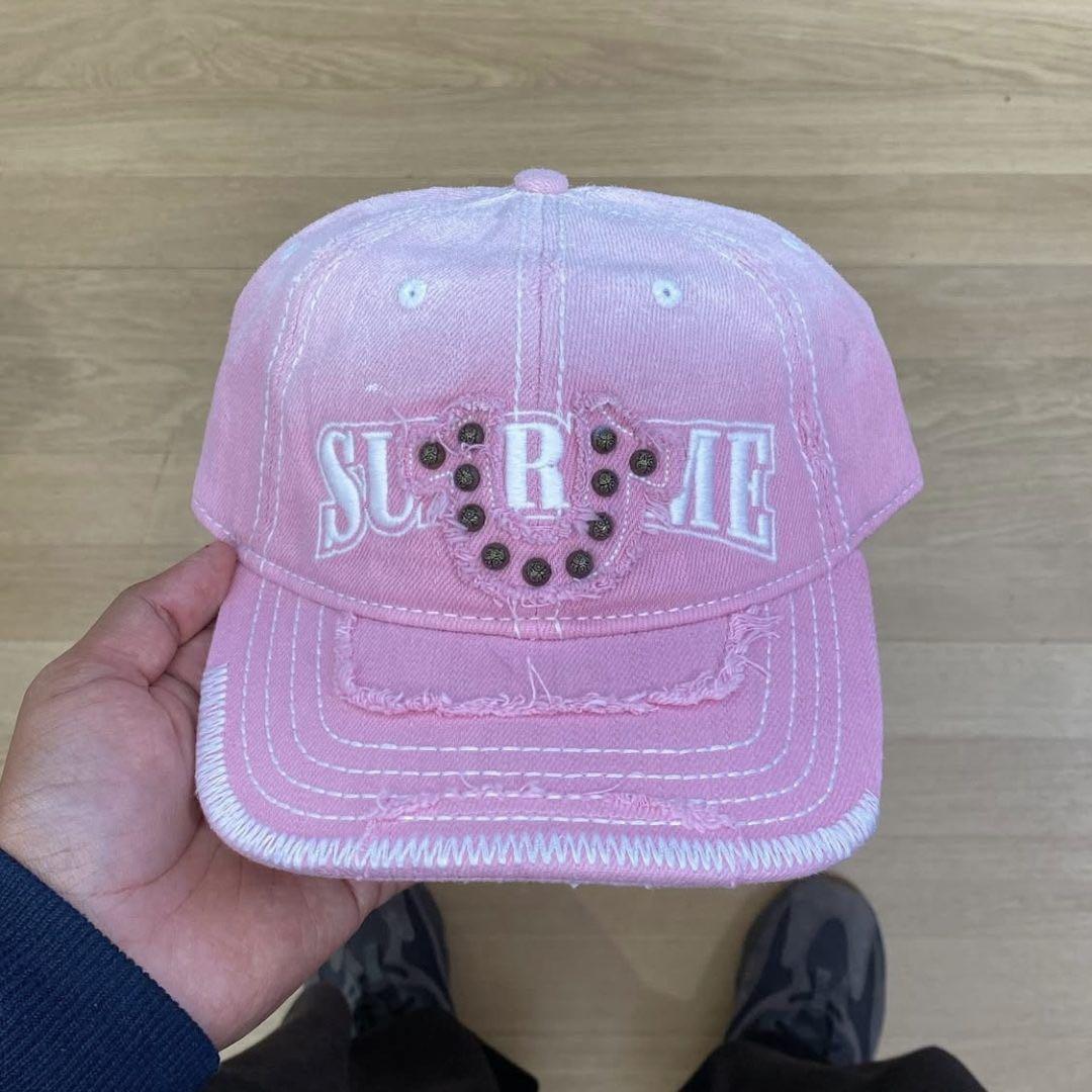 ピンク Supreme True Religion Mesh Back キャップ