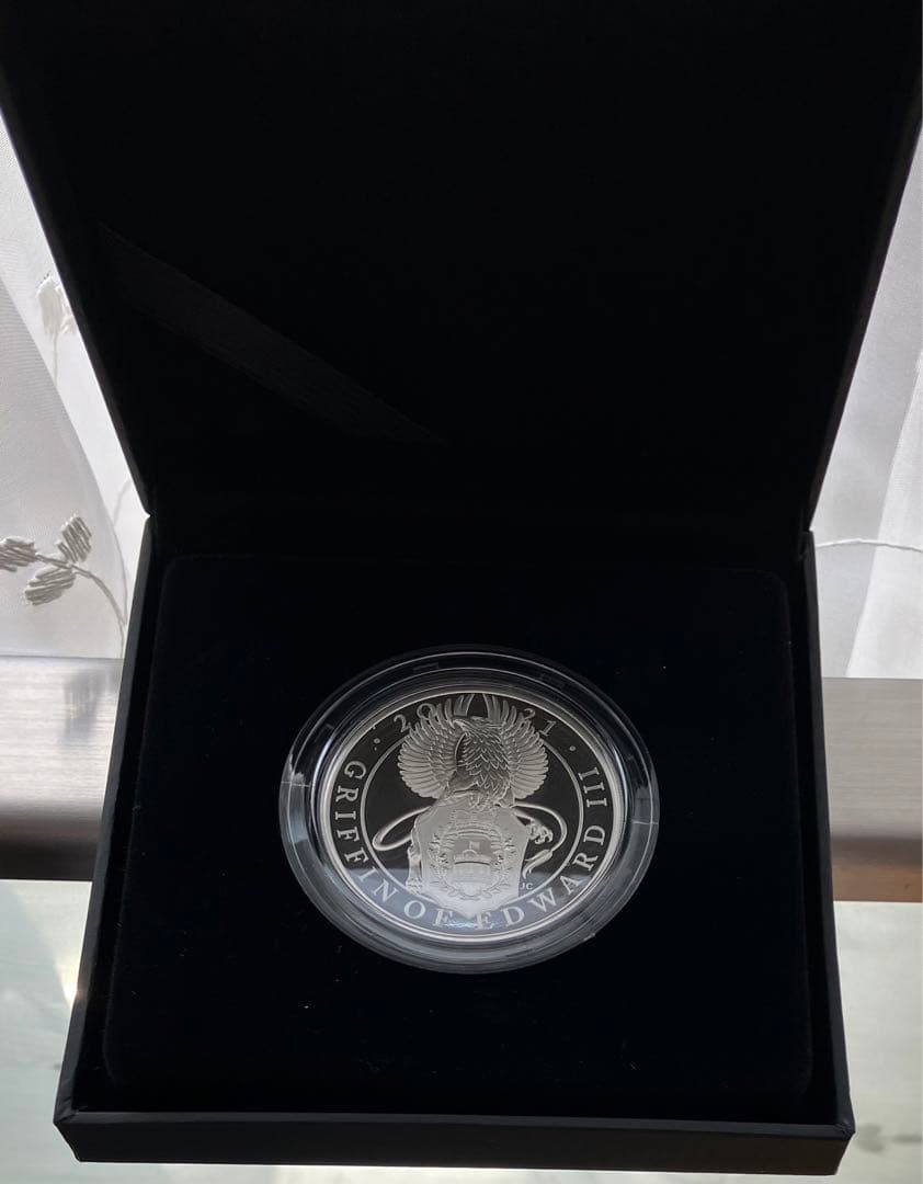 低 価格 通販ホビー・楽器・アート - クイーンズビースト プルーフ銀貨